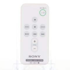View Sony RMT-CM5IP White IR Audio Remote Control for iPod Speaker Docks RDPM7IP, RDPM7IPBLKN, RDPM7IPPINK - RMTCM5IP 360° photo gallery