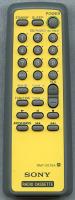 Sony RMTCE75A/LIC/SET/YELLOW Audio Remote Control