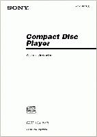 SONY CDPCE575OM Operating Manuals SONY CDPCE575OM Operating Manuals