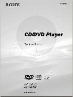 Sony DVPC670D DVPC675D DVD Player Operating Manual