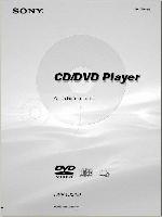 Sony DVPCX860 DVD Player Operating Manual