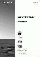 Sony DVPF41M DVPF41MS DVD Player Operating Manual