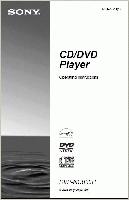 Sony DVPNC655P DVD Player Operating Manual