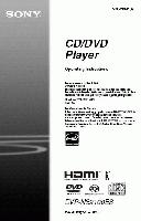 Sony DVPNS9100ES RWASP003 TV Operating Manual