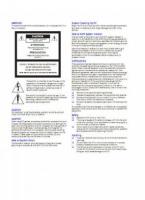 Sony KD34XBR2 TV Operating Manual