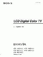 Sony KDL23S2000 KDL23S2010 KDL26S2000 TV Operating Manual