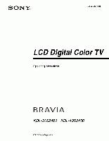 Sony KDL32S2400 KDL40S2400 TV Operating Manual