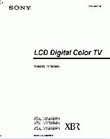 Sony KDLV26XBR1 KDLV32XBR1 KDLV40XBR1 TV Operating Manual