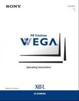 SONY KV34XBR800OM TV Operating Manuals SONY KV34XBR800OM TV Operating Manuals