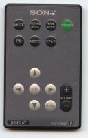 Sony RMV72W Monitor Remote Control