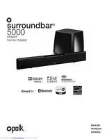 polkaudio SURROUNDBAR5000IHT Audio System Operating Manual