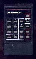 Sylvania 7091400300 TV Remote Control
