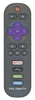 TCL RC280J Roku with Netflix Sling Hulu Vudu TV Remote Control
