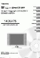 TOSHIBA 14DLV75OM Operating Manuals TOSHIBA 14DLV75OM Operating Manuals