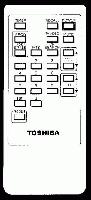 Toshiba CT9675 TV Remote Control