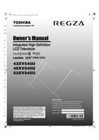 TOSHIBA 42XV545UOM TV Operating Manuals TOSHIBA 42XV545UOM TV Operating Manuals