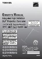 Toshiba 42HM95 46HM95 52HM95 TV Operating Manual