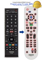 Toshiba CT8037 TV Remote Control