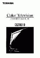 Toshiba CE20D10OM TV Operating Manual