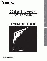 Toshiba CE20T11OM TV Operating Manual