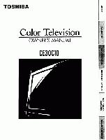 Toshiba CE30C10OM TV Operating Manual