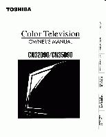 Toshiba CN32D90OM TV Operating Manual