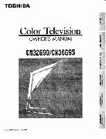 Toshiba CN32G90OM TV Operating Manual