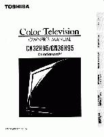Toshiba CN32H95OM TV Operating Manual