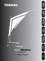 Toshiba CT9953 TV Operating Manual