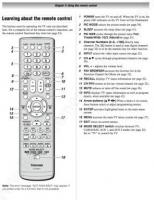 Toshiba CT90275OM Universal Remote Control Operating Manual