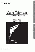 Toshiba CT9995 CZ19T31 TV Operating Manual