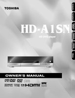 TOSHIBA HDA1SNOM Operating Manual