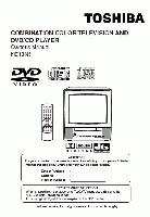 TOSHIBA MD13N3OM TV/DVD Combo Operating Manuals TOSHIBA MD13N3OM TV/DVD Combo Operating Manuals