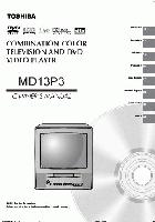 Toshiba DCFN20S DCSB1 MD13N1C TV/DVD Combo Operating Manual