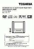 Toshiba DCFN20S DCSB1 MD13N1C TV/DVD Combo Operating Manual