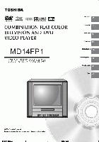TOSHIBA MD14FP1OM TV/DVD Combo Operating Manuals TOSHIBA MD14FP1OM TV/DVD Combo Operating Manuals