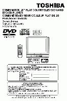 Toshiba dcfl20s MD20FM1CR TV/DVD Combo Operating Manual