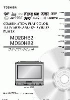 TOSHIBA MD26H82 MD30H82OM Operating Manuals TOSHIBA MD26H82 MD30H82OM Operating Manuals