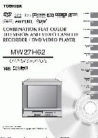 TOSHIBA MW27H62OM Operating Manuals TOSHIBA MW27H62OM Operating Manuals