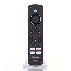 View Toshiba PUW-2K19-YKF478 Fire TV Remote Control | 2023 | Voice | Prime Video | Netflix | Disney+ | Hulu - PUW2K19YKF478 360° photo gallery