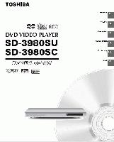 Toshiba SD3980 SD3980SC SD3980SU DVD Player Operating Manual