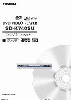 Toshiba SDK740 SDK740SU SER0121 DVD Player Operating Manual