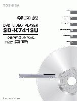 TOSHIBA SDK741SUOM DVD Player Operating Manuals TOSHIBA SDK741SUOM DVD Player Operating Manuals