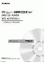 TOSHIBA SDK750SUOM Operating Manuals TOSHIBA SDK750SUOM Operating Manuals