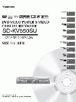 Toshiba SDKV550 SDKV550SU SER0220 DVD/VCR Combo Player Operating Manual