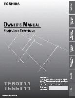 Toshiba CT9945 TE55T11 TV Operating Manual