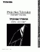 TOSHIBA TP50H64OM Operating Manual