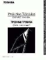 Toshiba TP50H64 TP55H64 TV Operating Manual