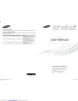 Samsung UN32D4003BD TV Operating Manual