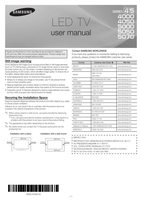 Samsung UN40EH5050FXZA TV Operating Manual